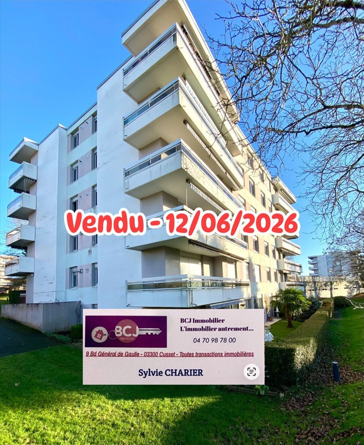 Appartement à vendre, 108m², Cusset