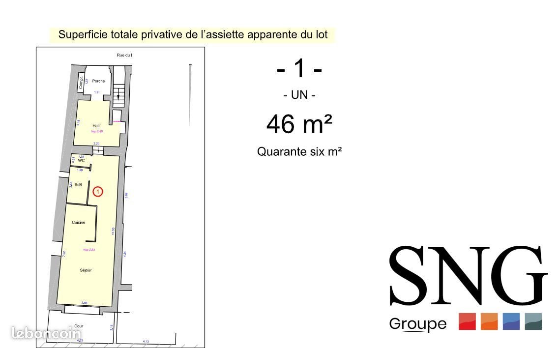 Appartement à louer, 46m², Tarascon