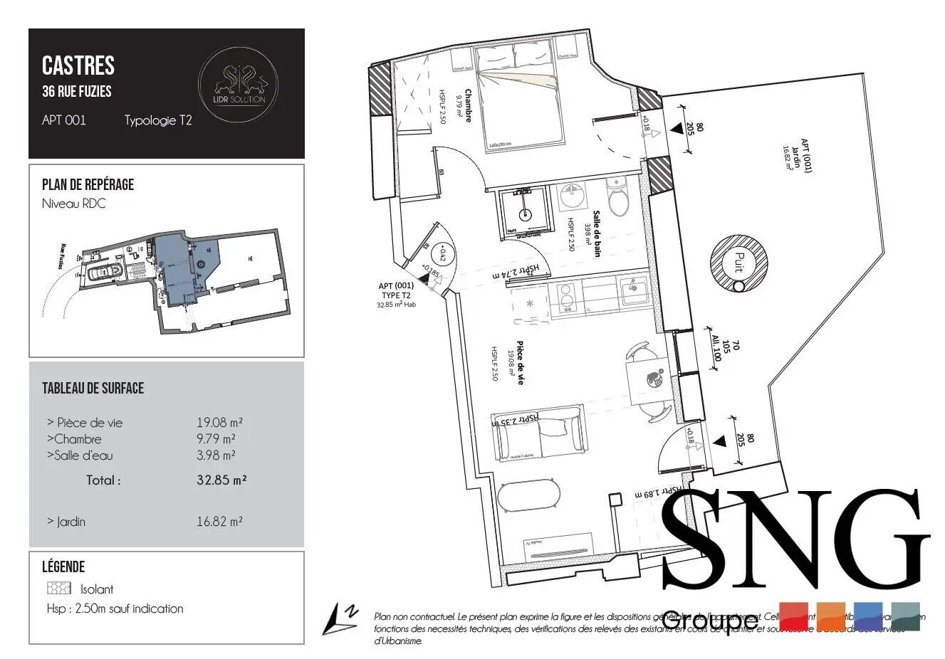 Appartement à louer, 32m², Castres