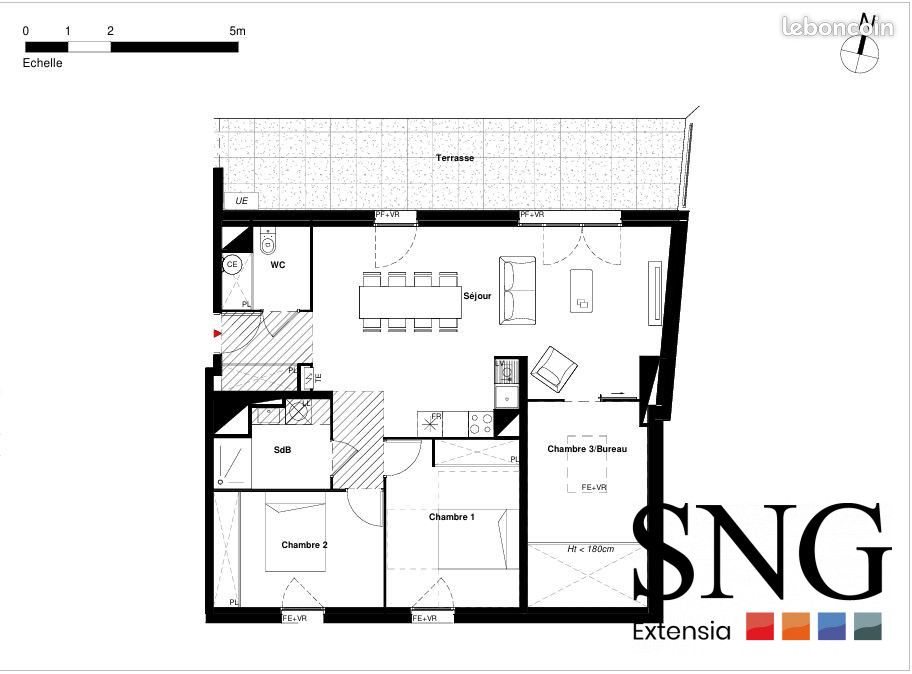 Appartement à vendre, 83m², Labarthe-sur-Lèze