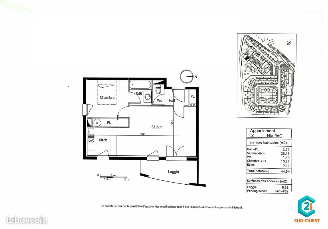 Appartement à vendre, 44m², Lavaur