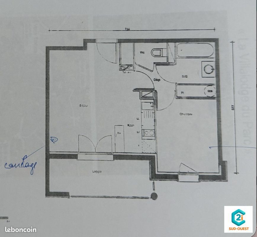 Appartement à vendre, 37m², Lannemezan