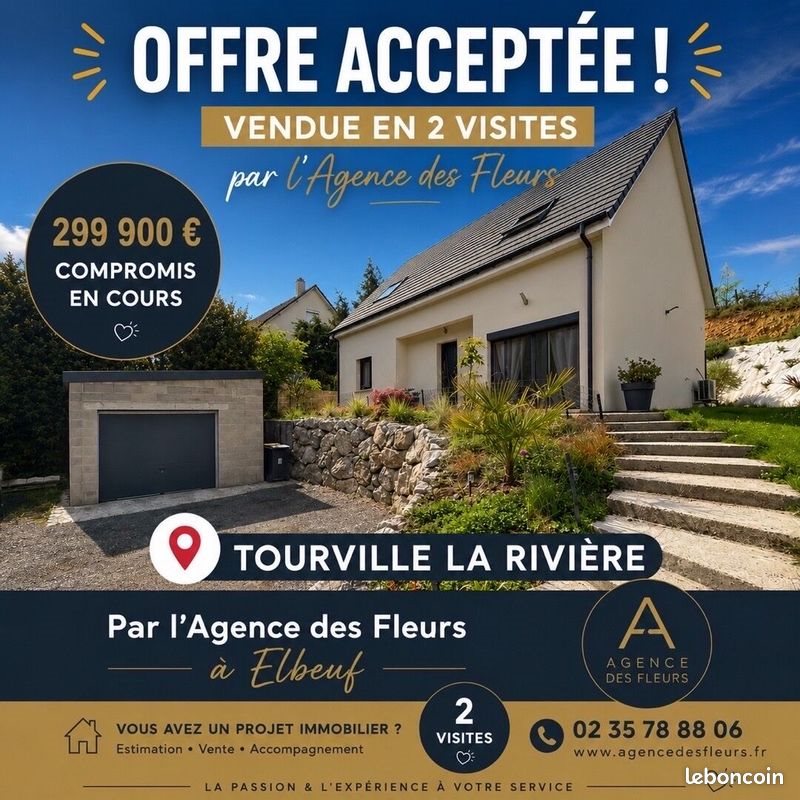 Maison à vendre, 120m², Tourville-la-Rivière