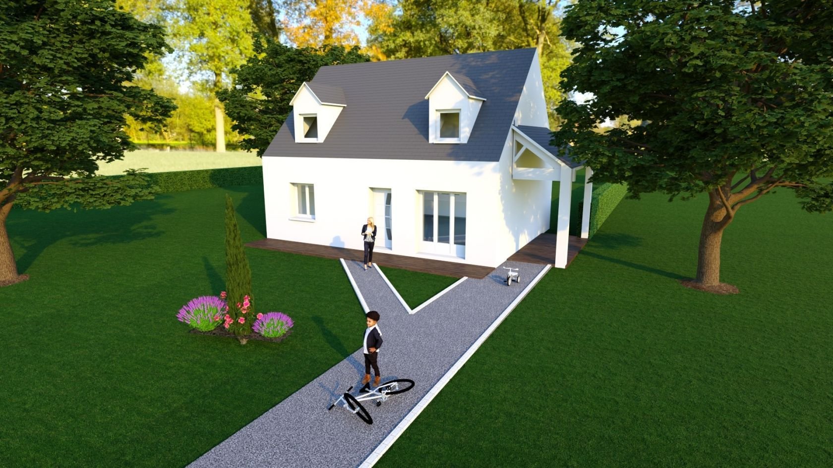 Maison à vendre, 85m², Saint-Cyr-sur-Morin