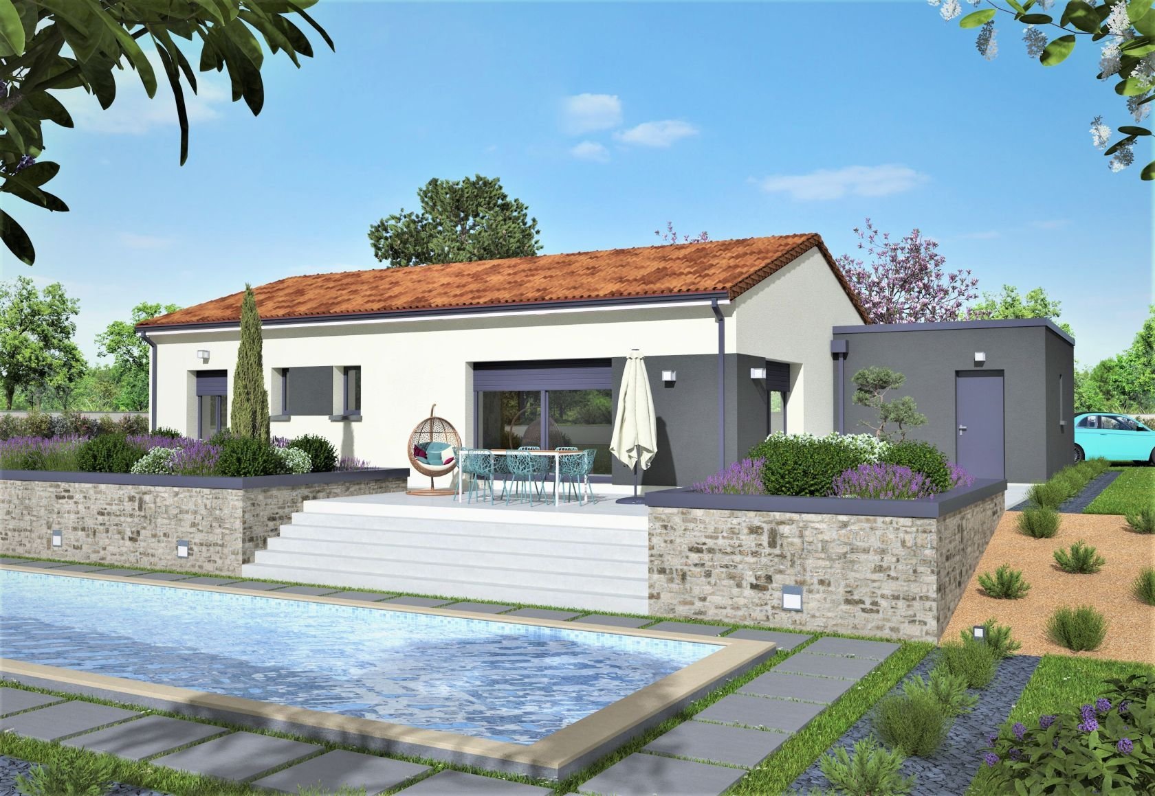 Maison à vendre, 98m², Saint-Clar-de-Rivière