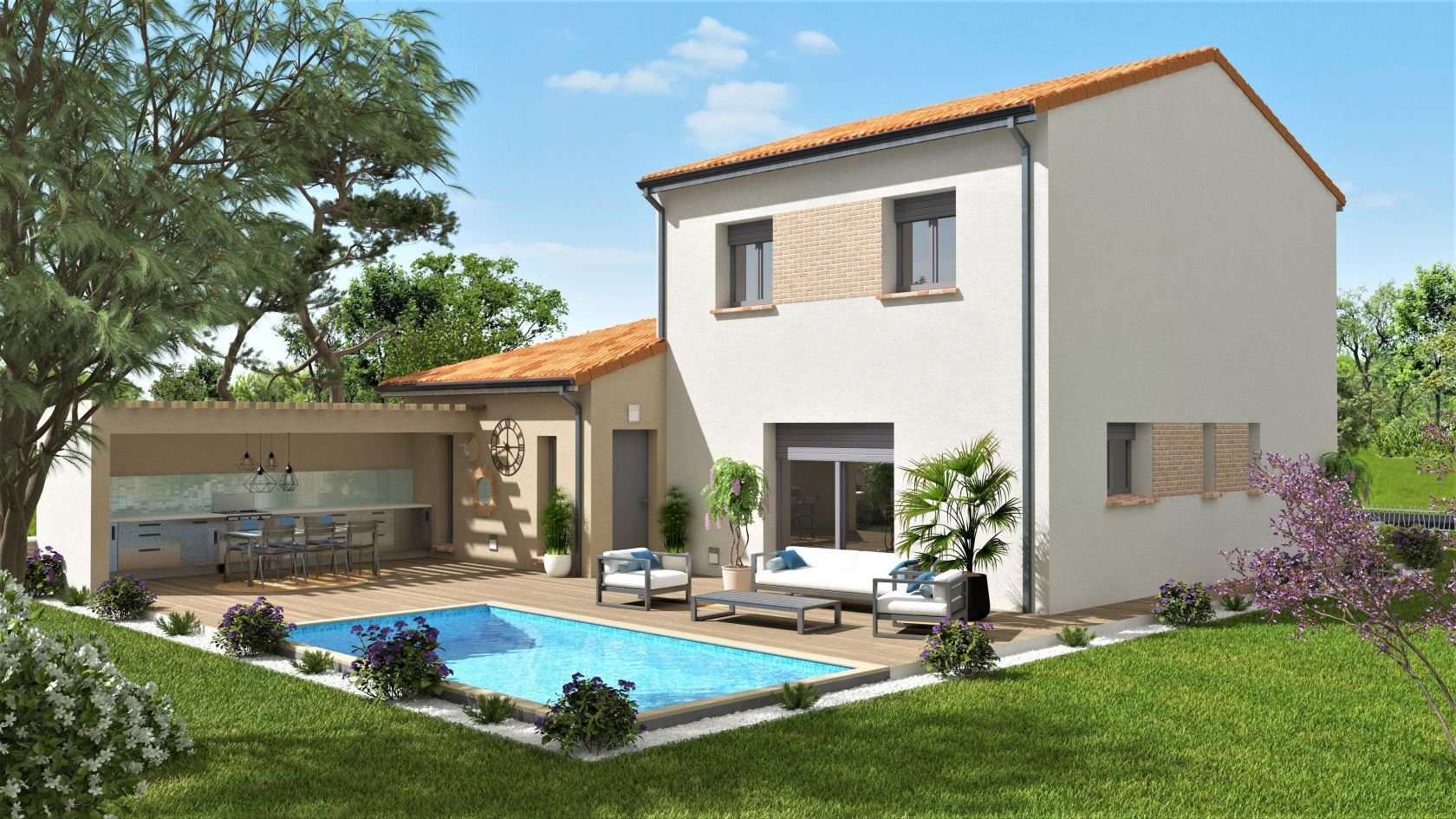 Maison à vendre, 94m², Saint-Étienne-de-Tulmont