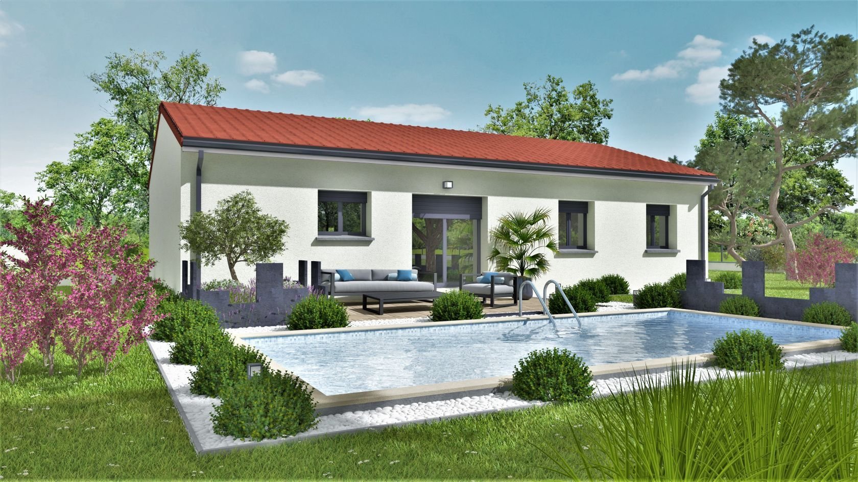 Maison à vendre, 93m², Lavernose-Lacasse