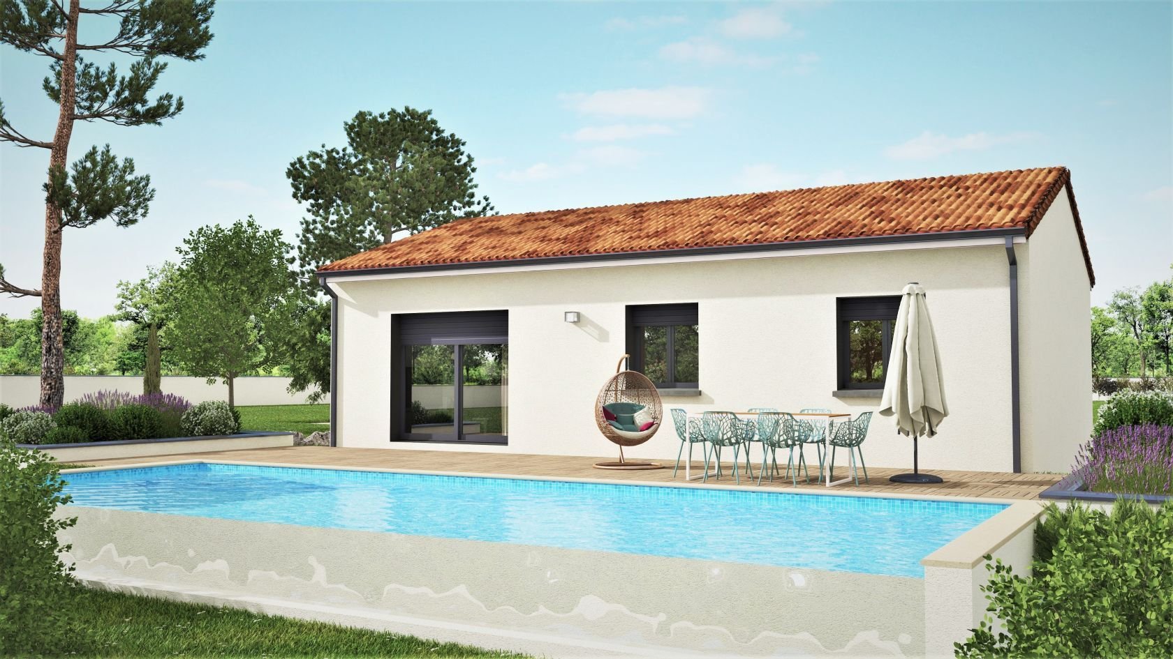 Maison à vendre, 74m², Saint-Clar-de-Rivière
