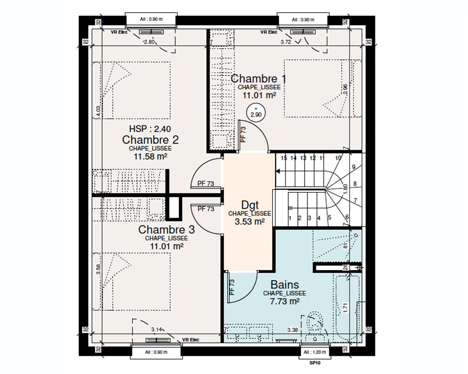 Maison à vendre, 92m², Montauban