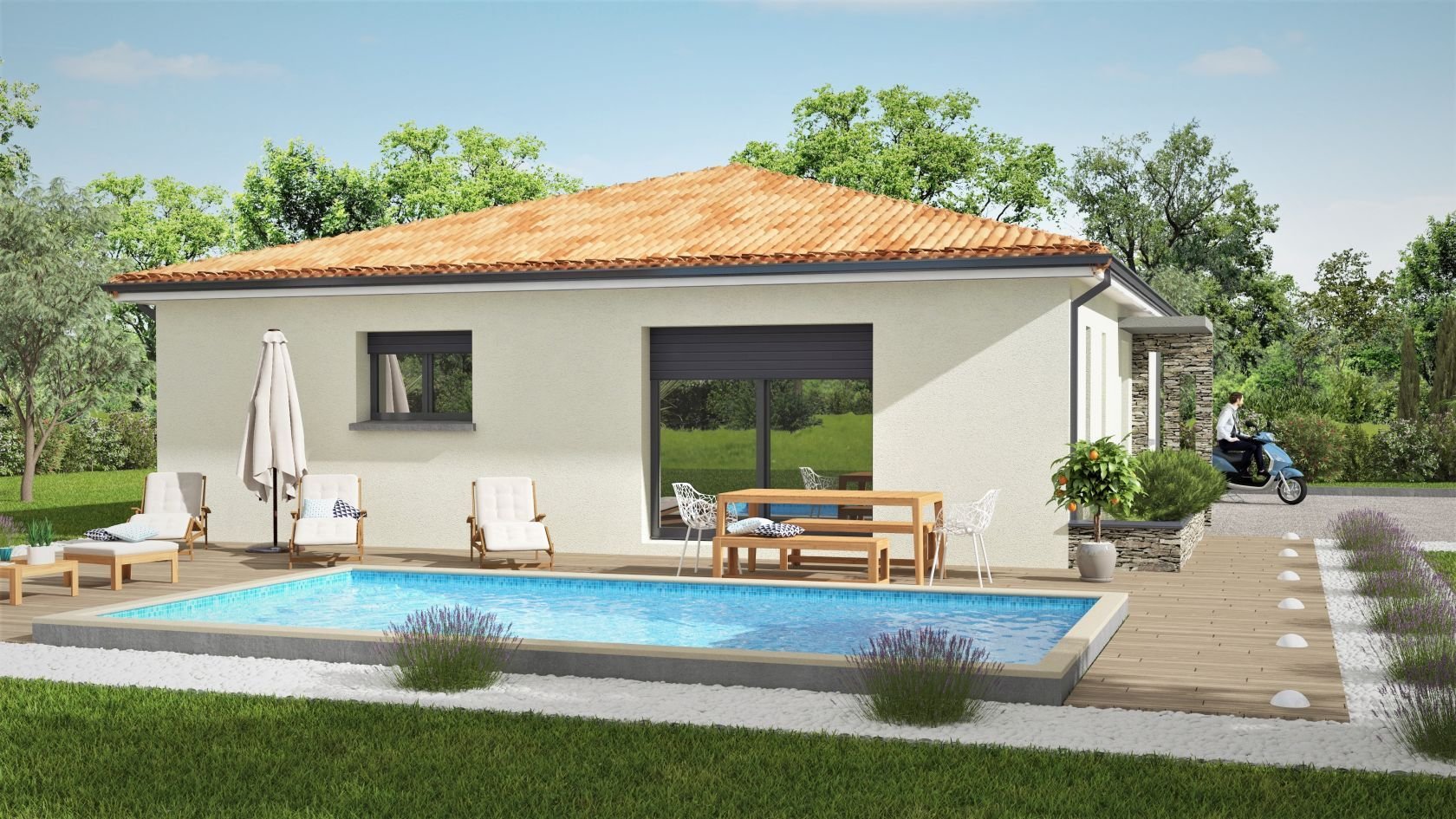 Maison à vendre, 88m², Saint-Étienne-de-Tulmont