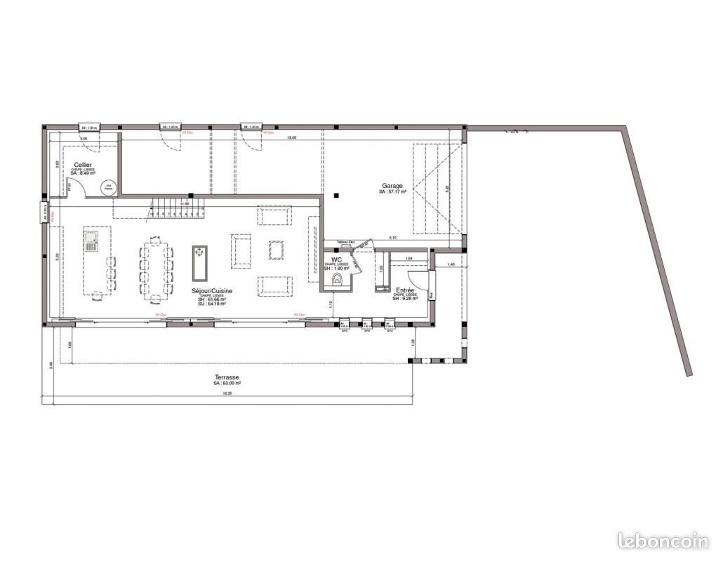 Maison à vendre, 166m², Roques
