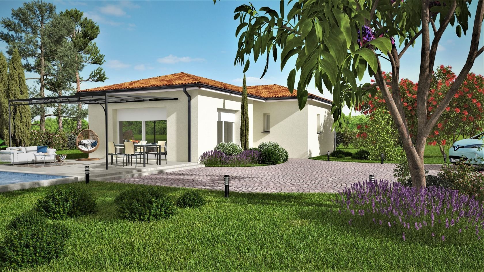 Maison à vendre, 70m², Lavernose-Lacasse