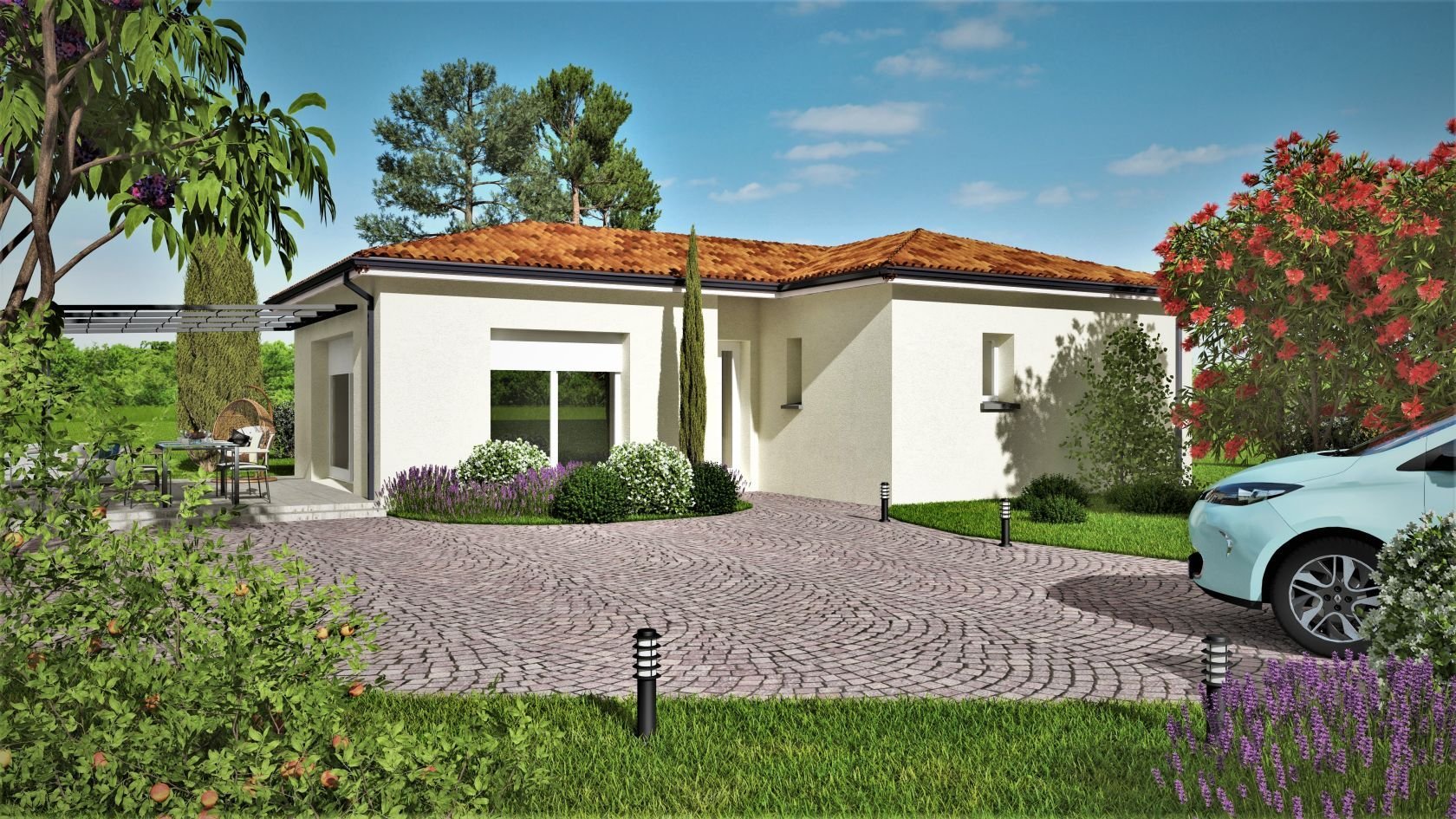 Maison à vendre, 70m², Lavernose-Lacasse