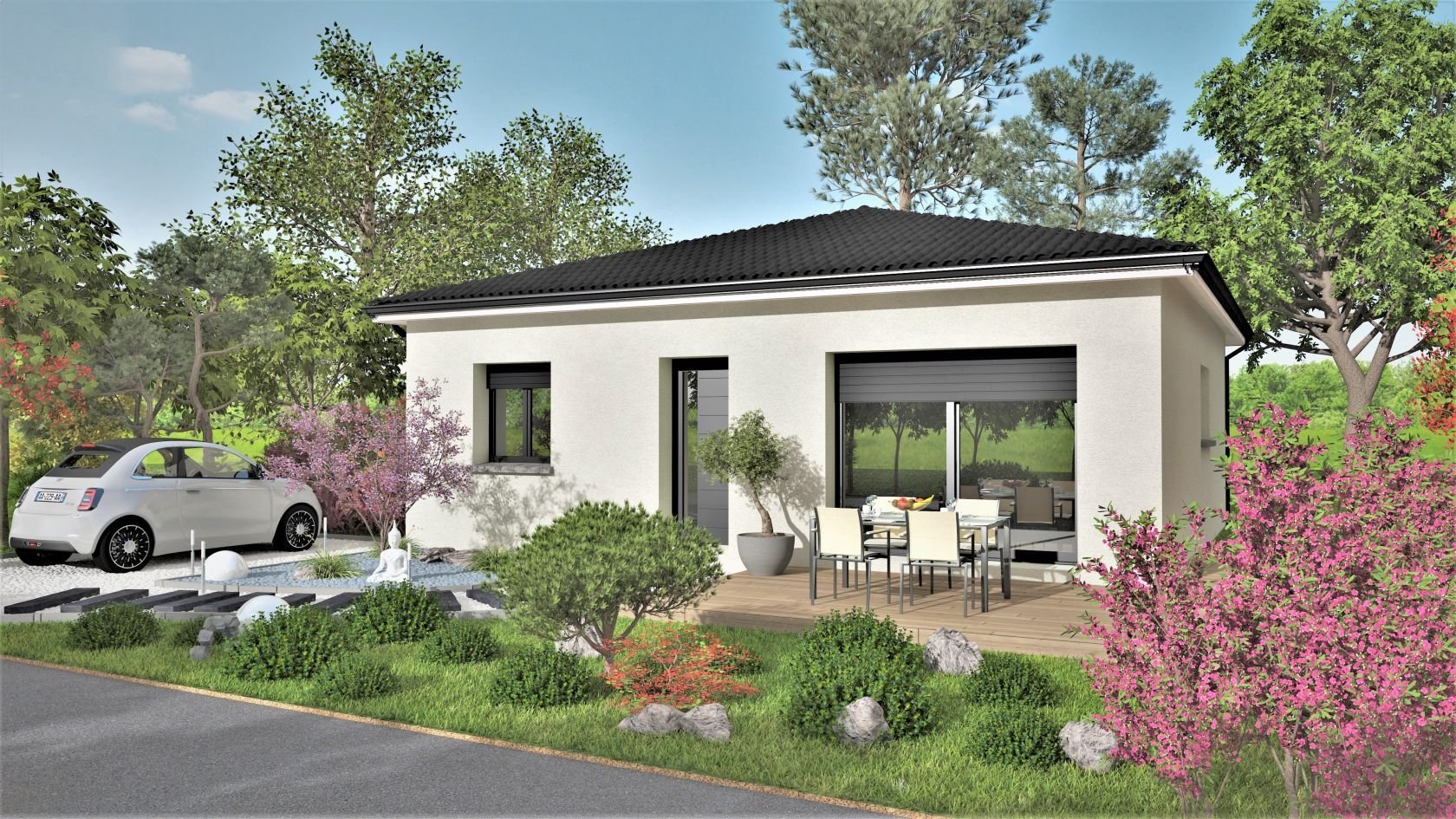 Maison à vendre, 70m², Lavernose-Lacasse
