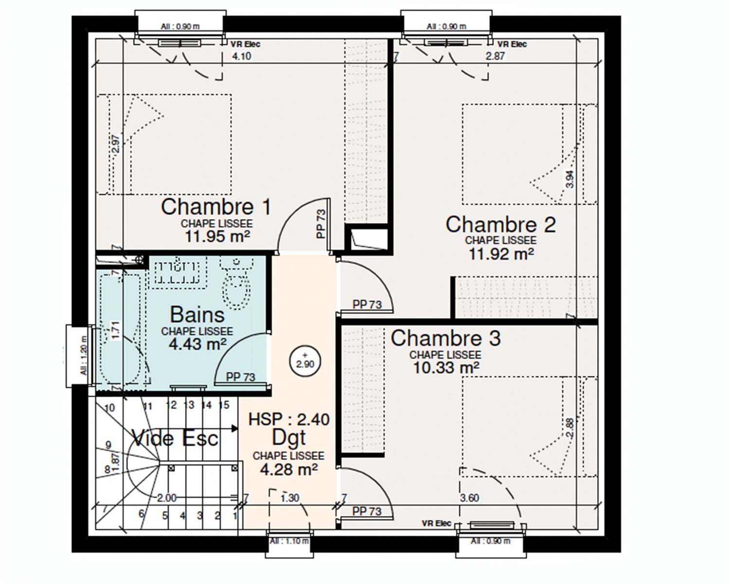 Maison à vendre, 88m², Lacourt-Saint-Pierre