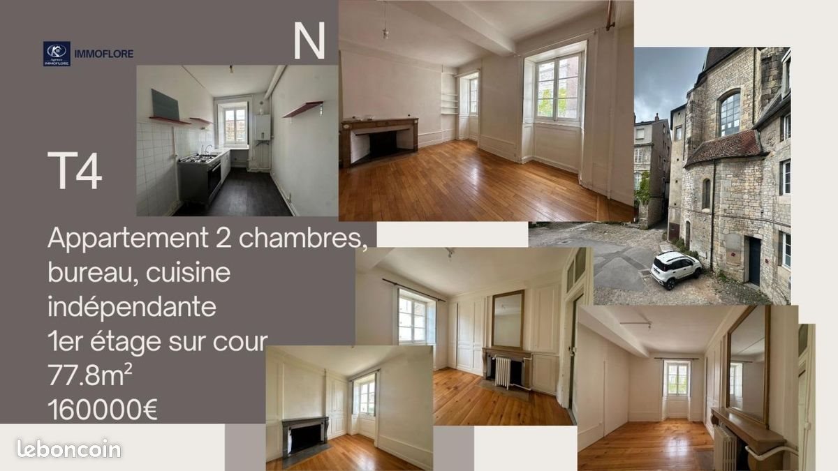 Appartement à vendre, 77m², Besançon
