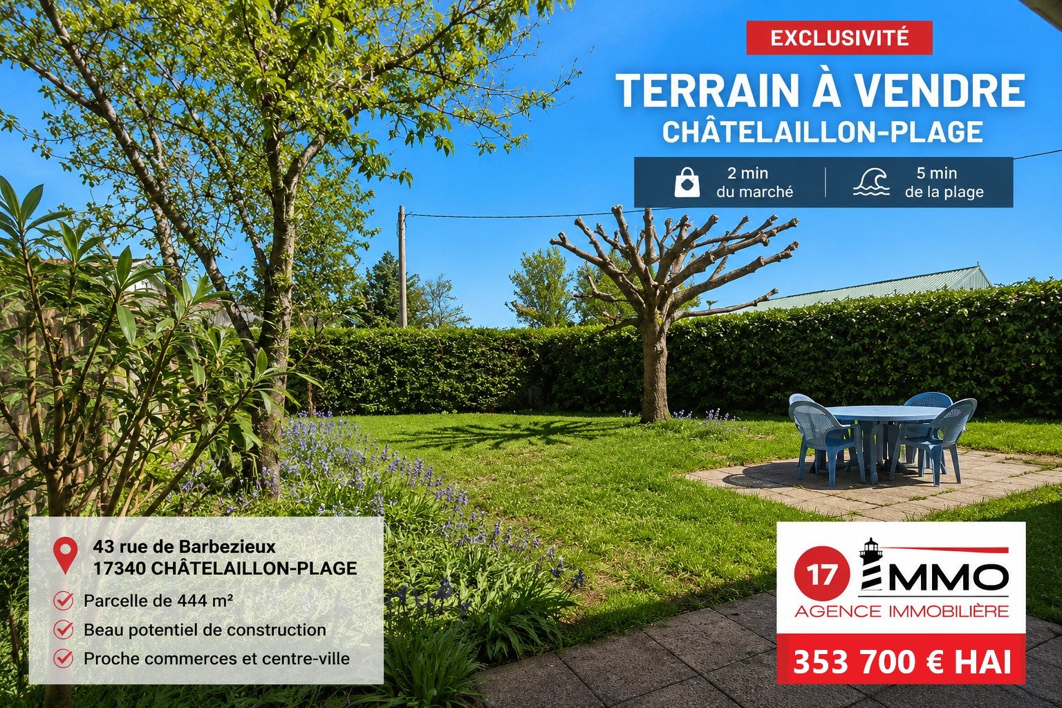 Maison à vendre, 444m², Châtelaillon-Plage