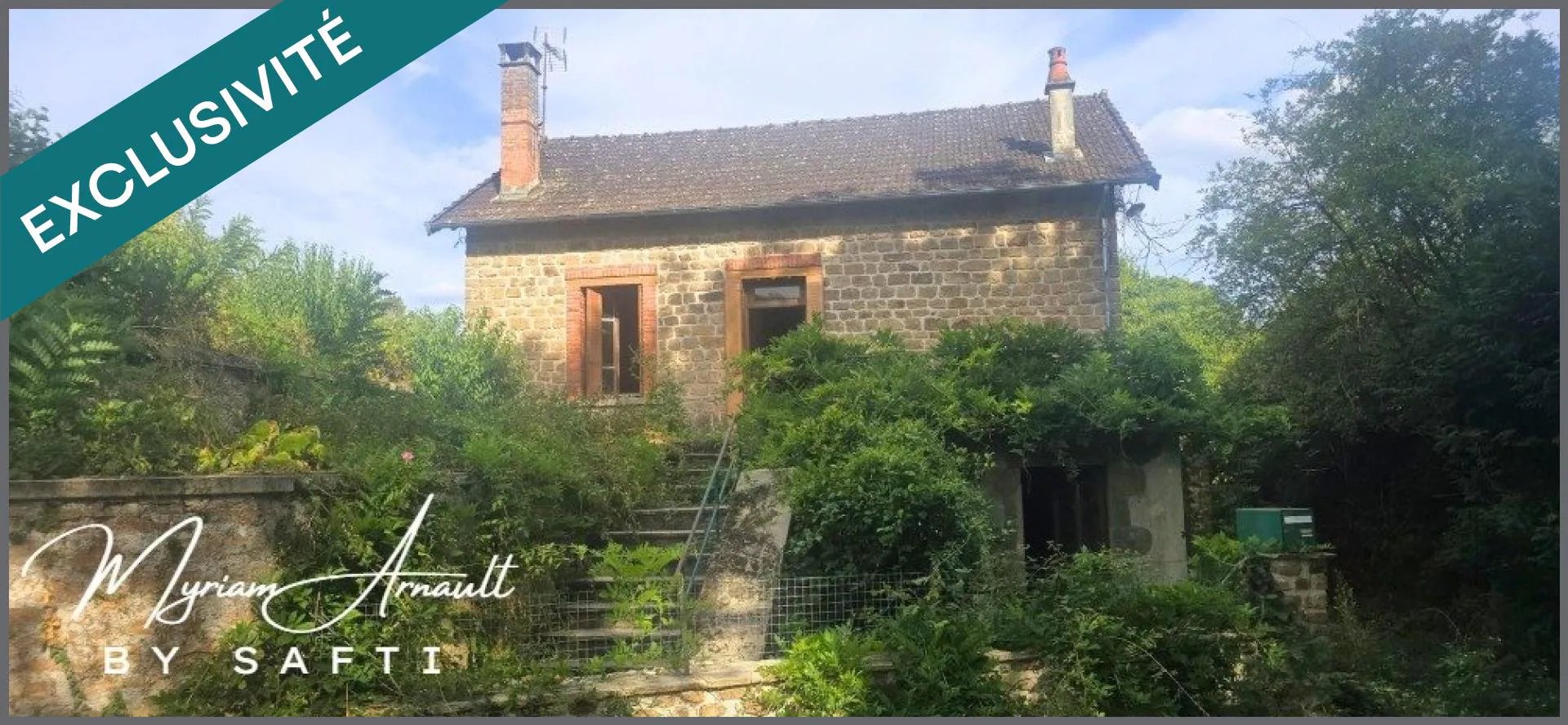 Maison à vendre, 43m², Saint-Amand-Magnazeix