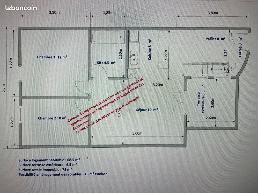 Maison à vendre, 65m², Figeac