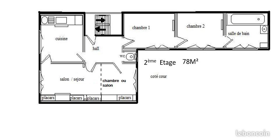 Appartement à vendre, 83m², Lille