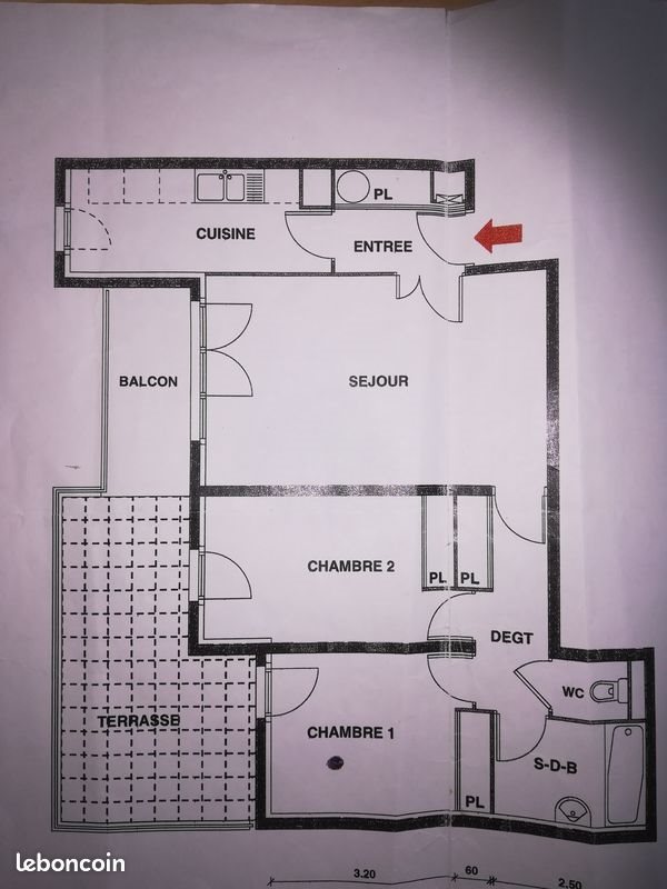 Appartement à louer, 65m², Aubervilliers