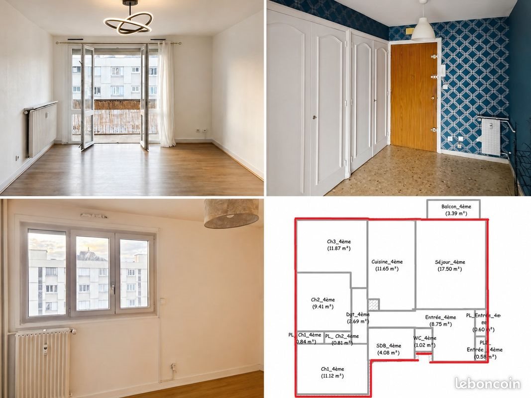 Appartement à vendre, 81m², Le Puy-en-Velay