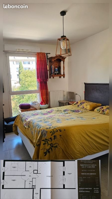 Appartement à vendre, 65m², Vitrolles