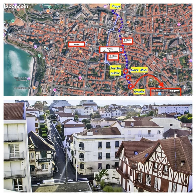 Appartement à vendre, 33m², Biarritz