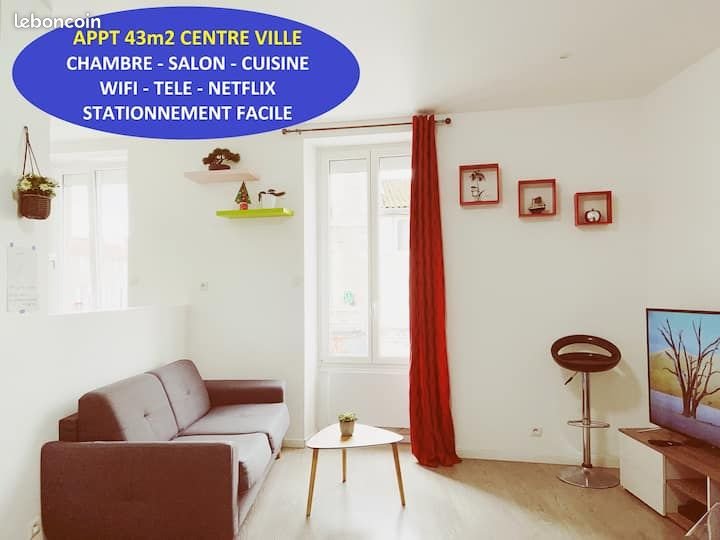 Appartement à louer, 40m², Fontenay-le-Comte
