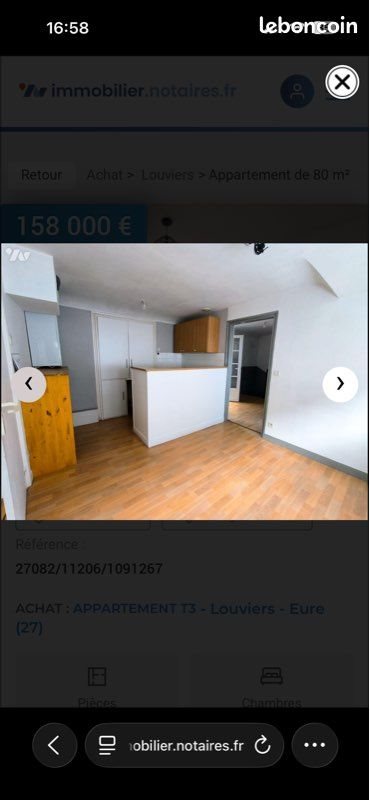 Appartement à vendre, 83m², Louviers