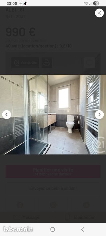 Maison à louer, 95m², Albi
