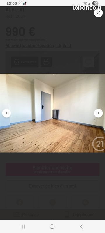 Maison à louer, 95m², Albi