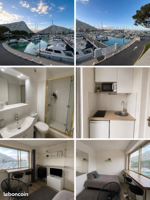 Appartement à louer, 19m², Villeneuve-Loubet