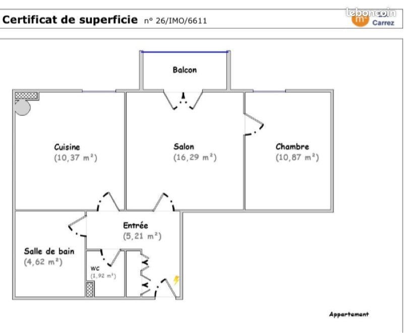 Appartement à louer, 50m², Sarreguemines