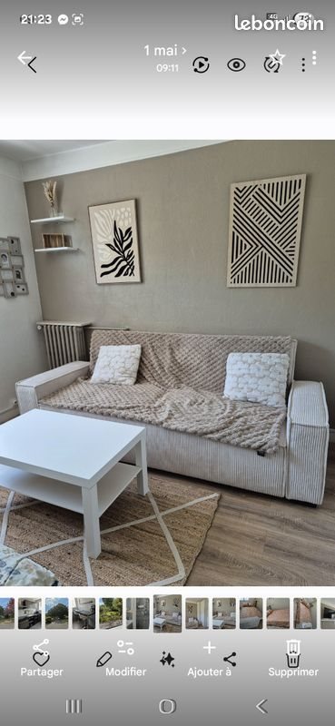 Appartement à louer, 28m², Bois-Colombes