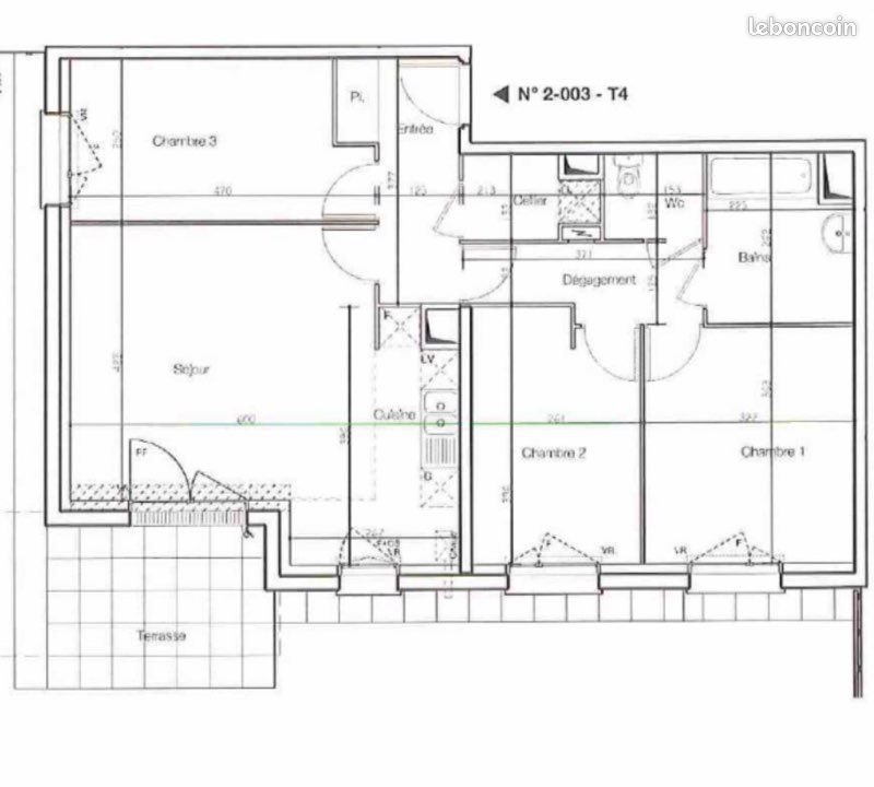 Appartement à vendre, 79m², Saint-Grégoire