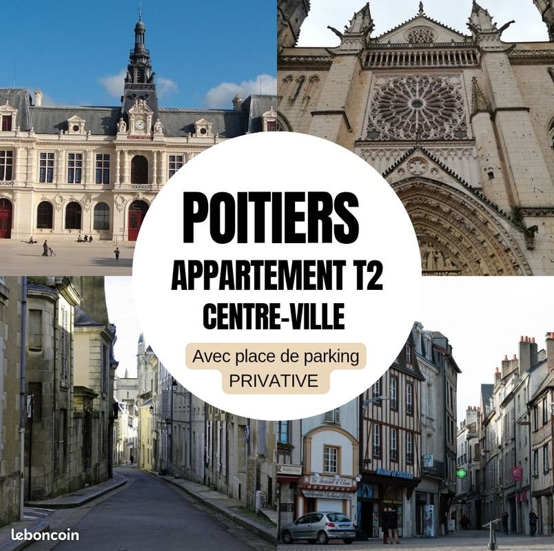 Appartement à louer, 33m², Poitiers