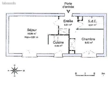 Appartement à louer, 41m², Orléans