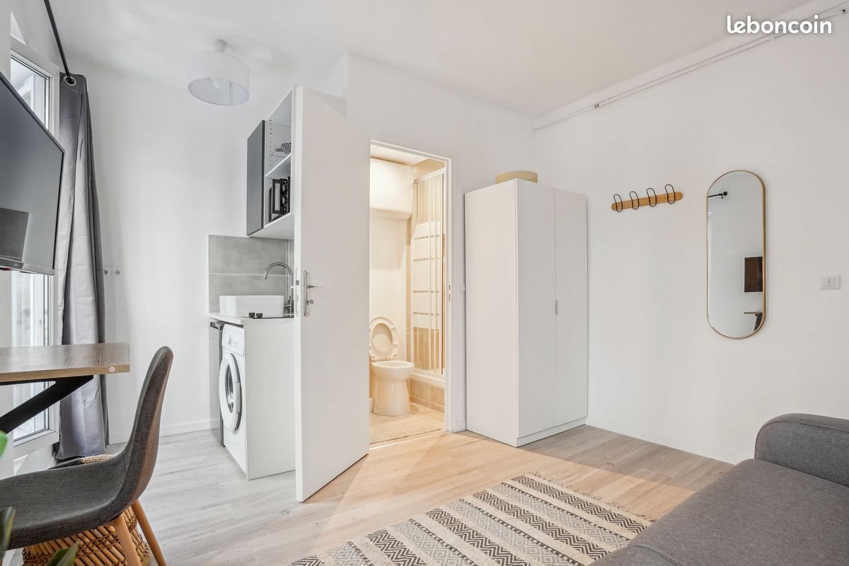 Appartement à louer, 22m², Levallois-Perret