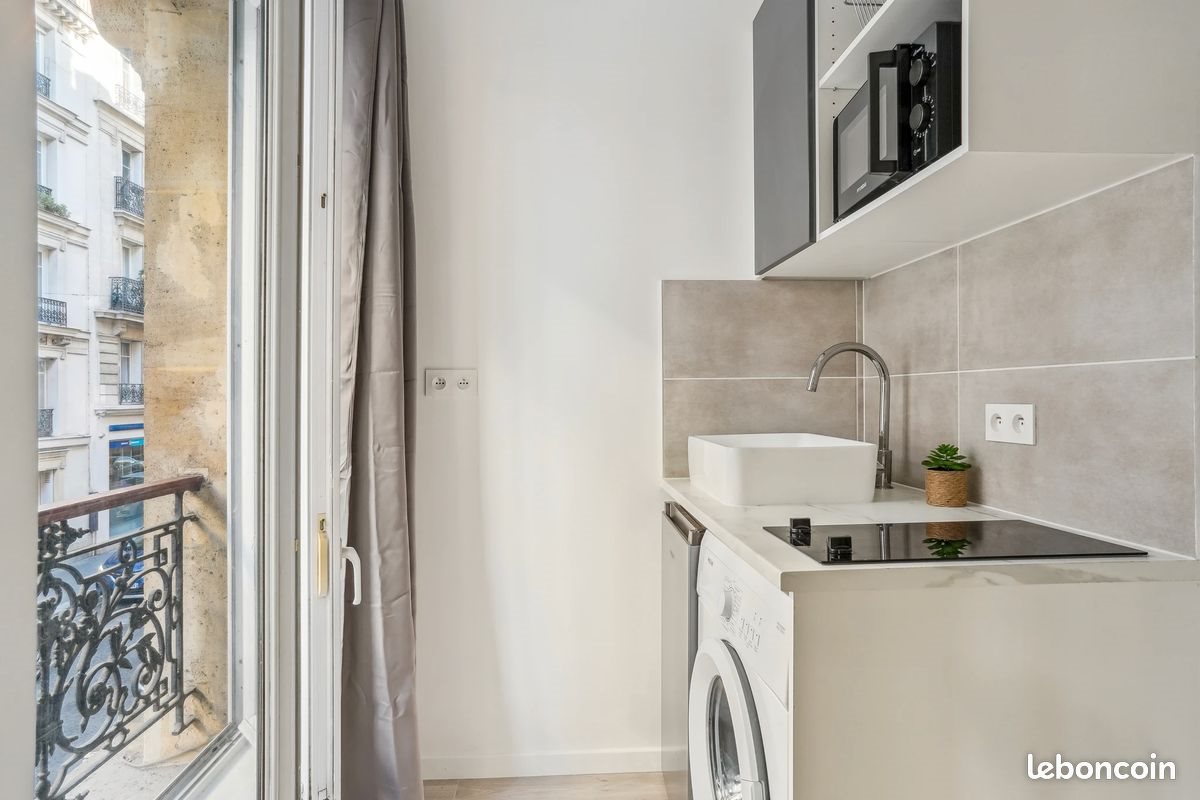 Appartement à louer, 22m², Levallois-Perret