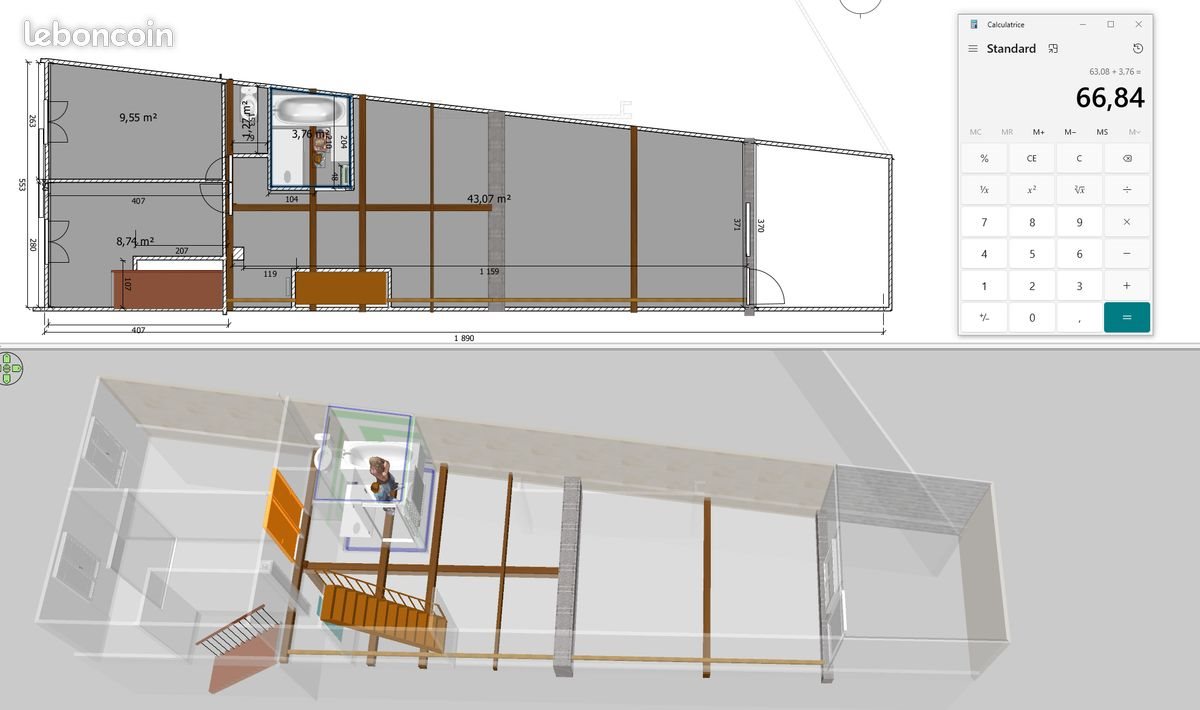 Maison à vendre, 102m², Agen