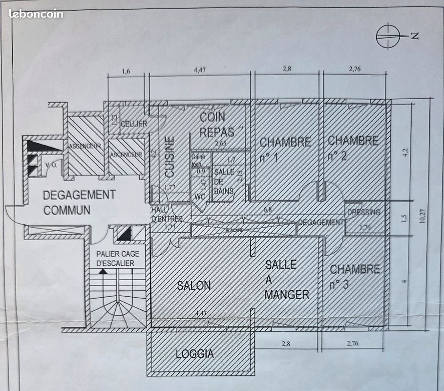 Appartement à vendre, 98m², Villeurbanne