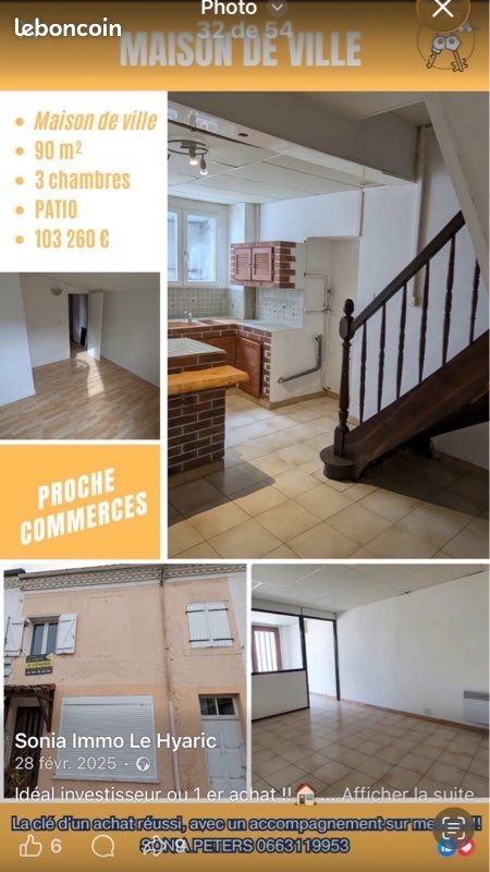 Maison à louer, 87m², Villeneuve-de-Marsan