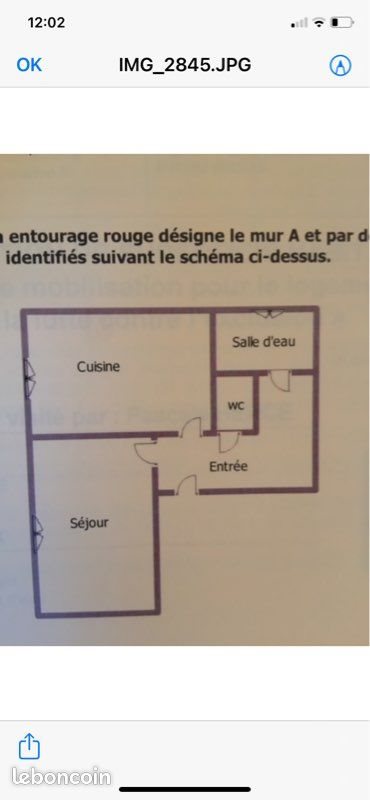 Appartement à louer, 32m², Sainte-Jamme-sur-Sarthe