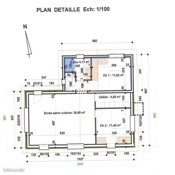 Maison à louer, 64m², Le Haillan