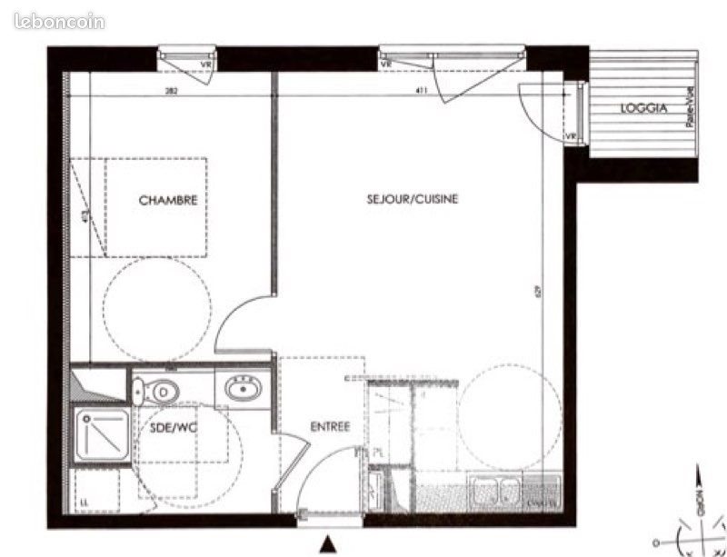 Appartement à vendre, 42m², Basse-Goulaine