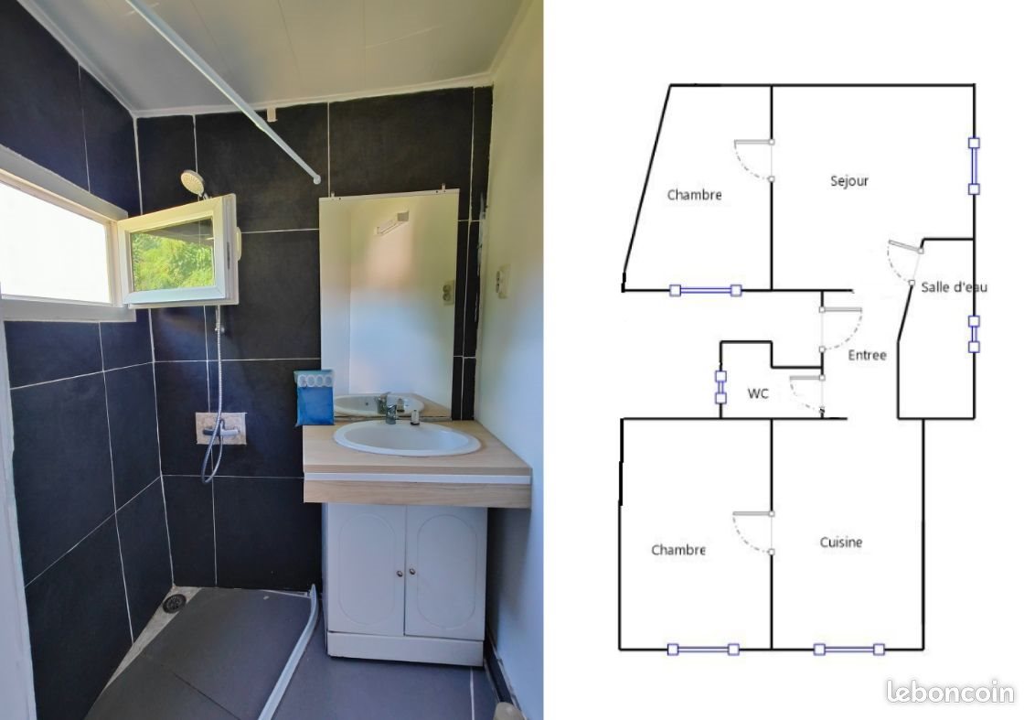 Appartement à louer, 58m², Bessèges