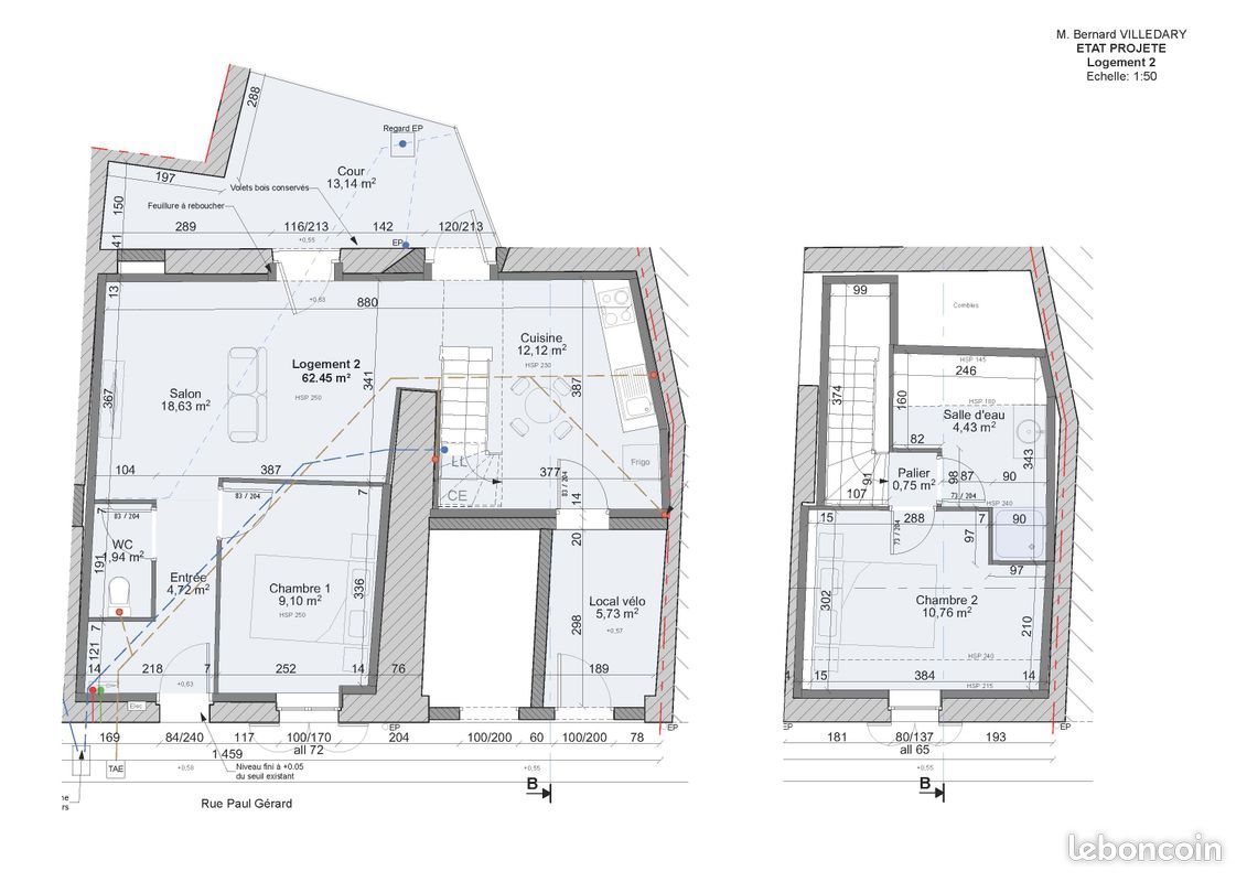 Maison à louer, 62m², Marmande