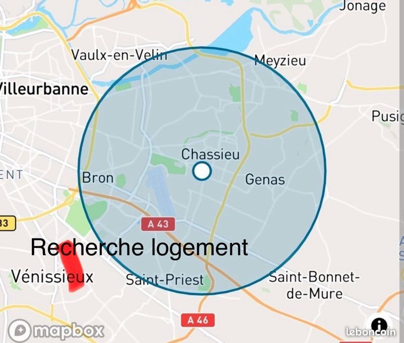Appartement à louer, 30m², Meyzieu