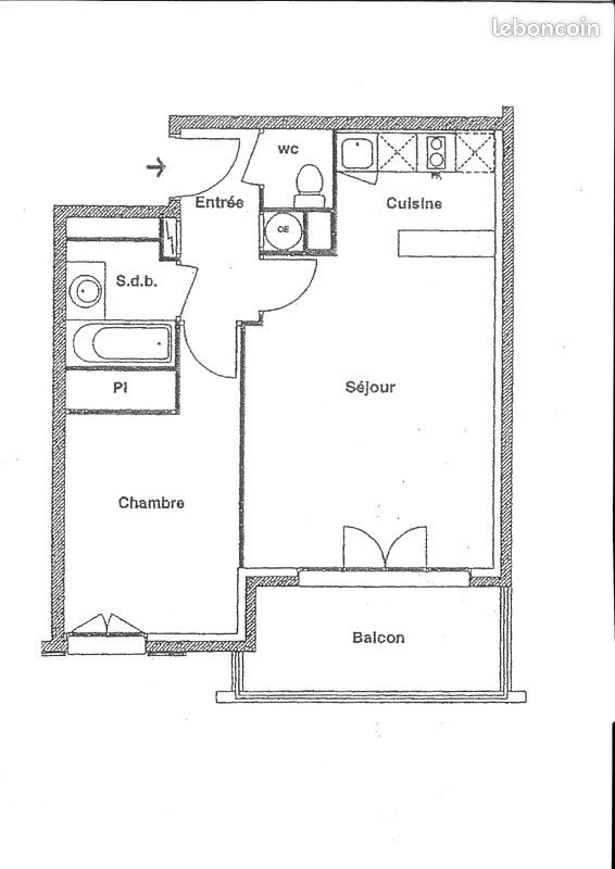 Appartement à louer, 42m², Gex